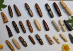 wooden coat toggle horn buttons 