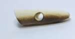 One Hole Wood Toggle Button