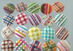 Wooden Printed Shirt Buttons