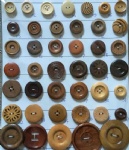 Wooden Custom Clothing Buttons