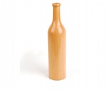 Wood wine bottle