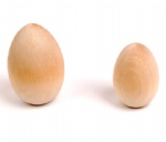 Wood egg