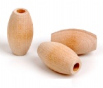 Wood beads