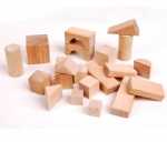 wooden building block