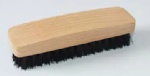 Wooden shoe brush